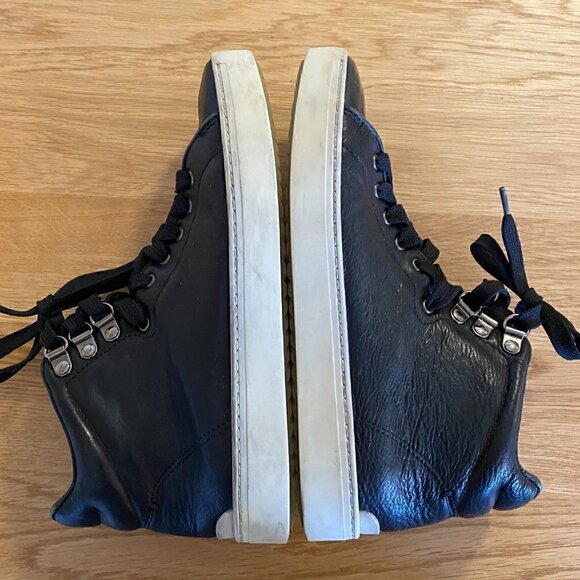 Rag & Bone Kent High Top Leather Sneakers Size 6 - Picture 10 of 11